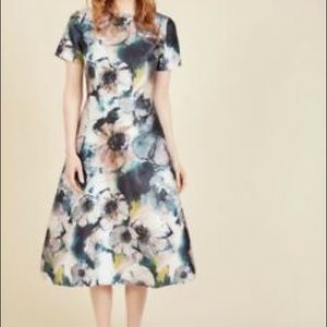 Style London Fit & Flare Floral Dress 2x NWT